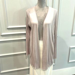 Long Drape Cardigan Duster Sz L.